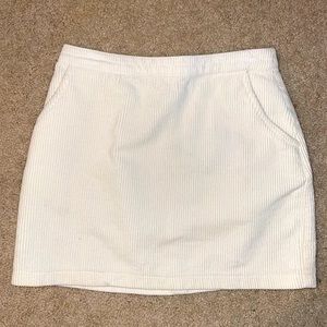Corduroy Mini Skirt